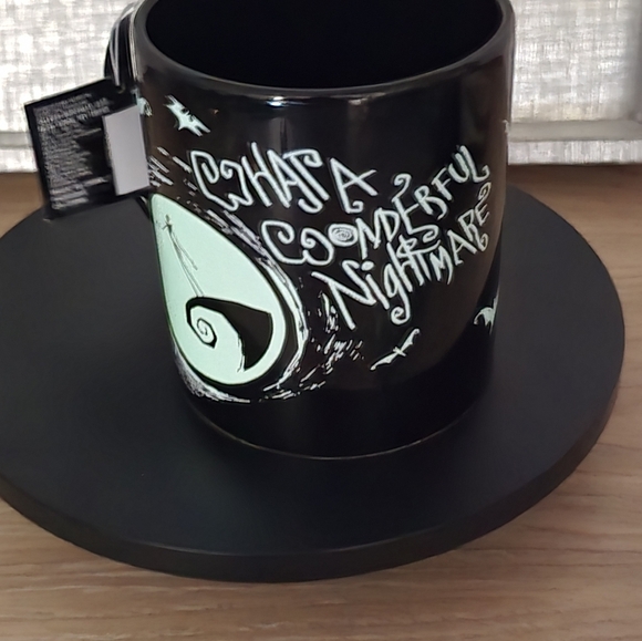 NBC Nightmare before Christmas what a colorful Nightmare glow in dark Mug Nwt - Picture 7 of 7